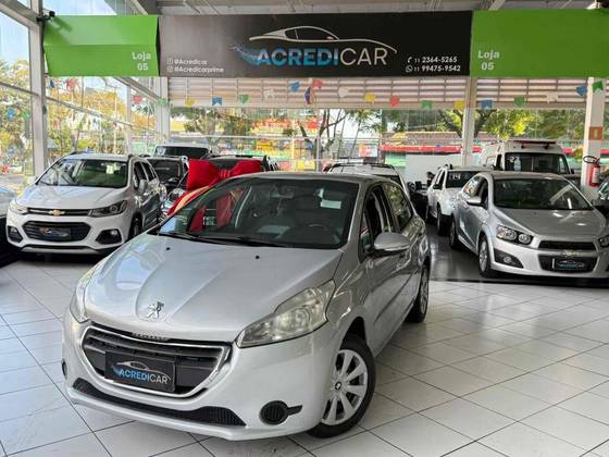 PEUGEOT 208 1.5 ACTIVE 8V FLEX 4P MANUAL PEUGEOT 208 1.5 ACTIVE 8V FLEX 4P MANUAL